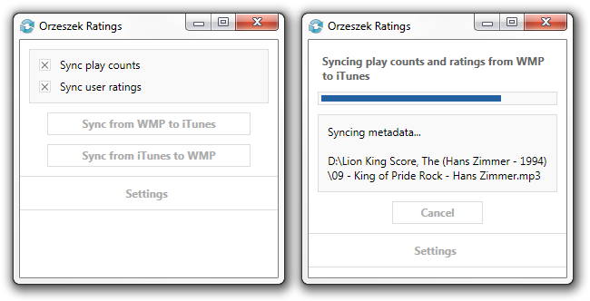 Orzeszek Ratings